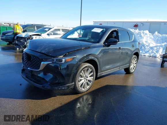 2023 Mazda CX-5 Signature with VIN JM3KFBXY2P0128644, listed as a IAAI auction lot 41753947 with 79,204 mi miles and . Bid and sale history available at carsss.com. Image 17.