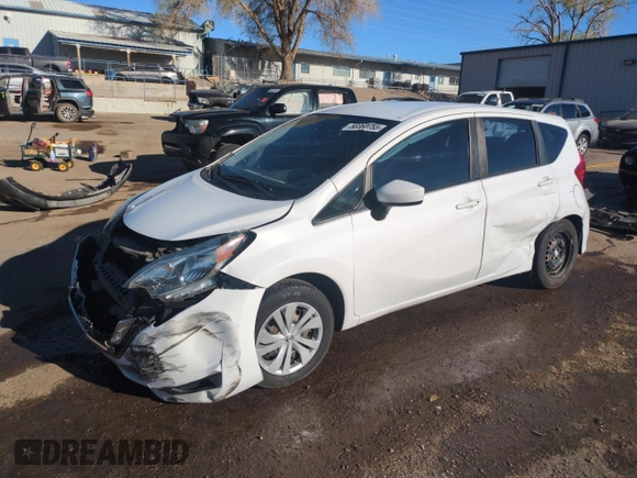 2017 Nissan Note SV with VIN 3N1CE2CP0HL364939, listed as a Copart auction lot 50360755 with 109,275 mi miles and Salvage Title. Bid and sale history available at DreamBid. Image 1.