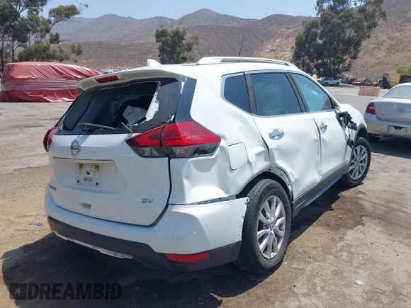 2017 Nissan Rogue SV with VIN KNMAT2MT4HP514495, listed as a IAAI auction lot 42554376 with Not provided miles and . Bid and sale history available at DreamBid. Image 4.