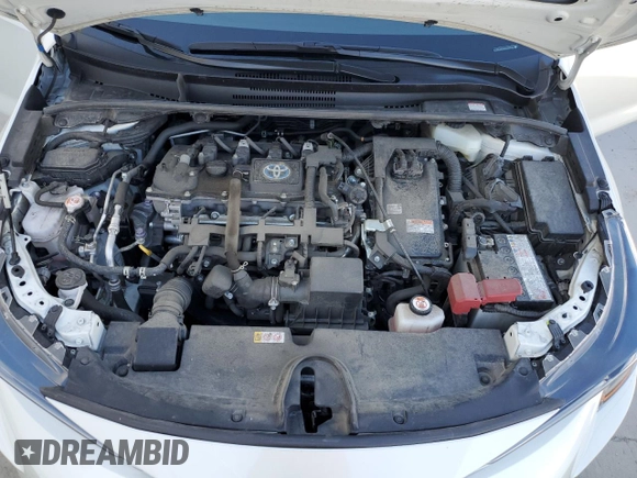 2021 Toyota Corolla Hybrid LE with VIN JTDEAMDE2MJ030570, listed as a Copart auction lot 50530625 with 80,249 mi miles and Salvage Title. Bid and sale history available at carsss.com. Image 11.