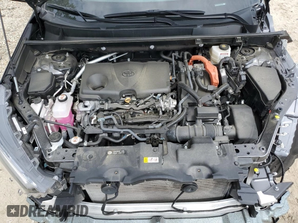 2023 Toyota RAV4 Hybrid XSE with VIN 4T3E6RFV1PU117863, listed as a Copart auction lot 60135555 with 28,248 mi miles and Salvage title. Bid and sale history available at DreamBid. Image 12.