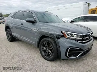 2022 Volkswagen Atlas Cross Sport 3.6L V6 SEL R-Line with VIN 1V2SE2CA7NC212280, listed as a Copart auction lot 73205434 with 64,055 mi miles and Salvage Title. Bid and sale history available at carsss.com. Image 11.