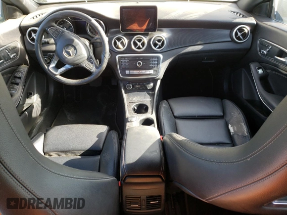 2018 Mercedes-Benz CLA 250 with VIN WDDSJ4EB9JN513510, listed as a Copart auction lot 61871585 with 124,877 mi miles and Clean title. Bid and sale history available at DreamBid. Image 8.