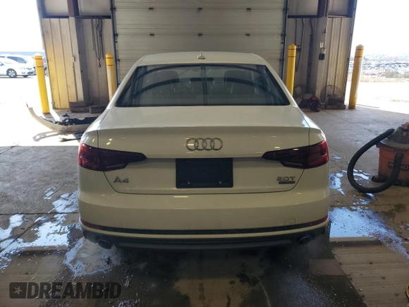 2018 Audi A4 Premium with VIN WAUDNAF4XJA096277, listed as a Copart auction lot 50214935 with 97,650 mi miles and Salvage Title. Bid and sale history available at carsss.com. Image 6.