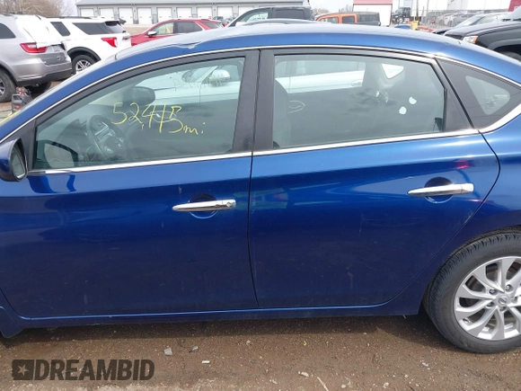 2018 Nissan Sentra S with VIN 3N1AB7AP7JY308165, listed as a IAAI auction lot 41918459 with 52,415 mi miles and . Bid and sale history available at DreamBid. Image 14.