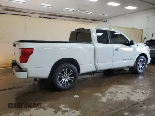 2020 Nissan Titan with VIN 1N6AA1CF2LN508840, listed as a Copart auction lot 75797304 with 99,834 mi miles and Salvage title. Bid and sale history available at DreamBid. Image 3.