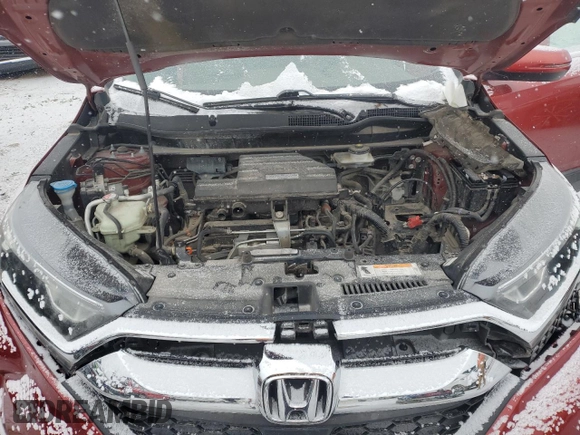 2019 Honda CR-V EX-L with VIN 2HKRW2H84KH604619, listed as a Copart auction lot 85748844 with 0 mi miles and Salvage Title. Bid and sale history available at carsss.com. Image 12.