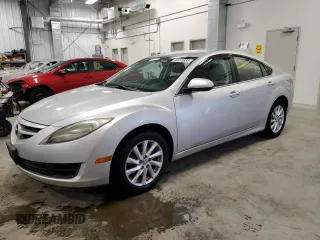 2011 Mazda Mazda6 i Sport with VIN 1YVHZ8BH1B5M13880, listed as a Copart auction lot 46491835 with 153,091 mi miles and Clean Title. Bid and sale history available at carsss.com. Image 1.