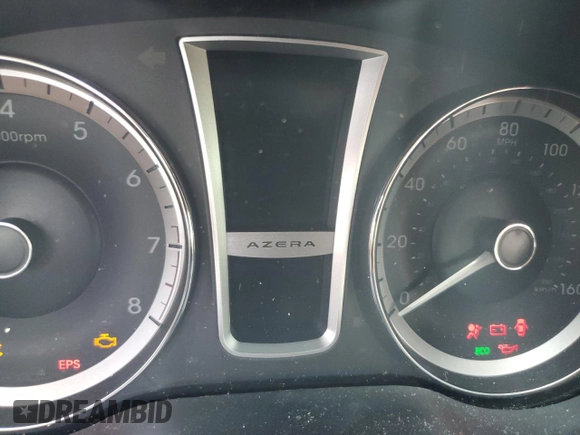 2012 Hyundai Azera с VIN KMHFH4JG5CA177496, выставлен на аукционе Copart как лот 63402595 с пробегом Не указан миль и Списание • Salvage title. История ставок и продаж доступна на DreamBid. Изображение 9.