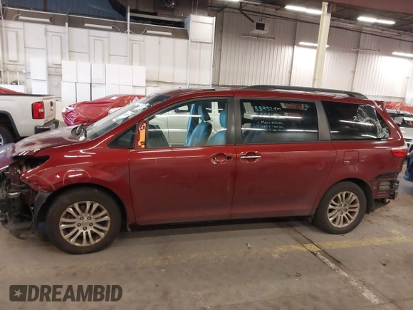 2016 Toyota Sienna XLE with VIN 5TDYK3DCXGS697980, listed as a IAAI auction lot 41500895 with 94,750 mi miles and . Bid and sale history available at DreamBid. Image 15.