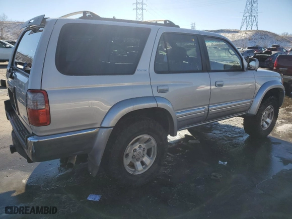 1998 Toyota 4Runner Limited with VIN JT3HN87R7W0172613, listed as a Copart auction lot 88730465 with 251,889 mi miles and Clean Title. Bid and sale history available at carsss.com. Image 3.