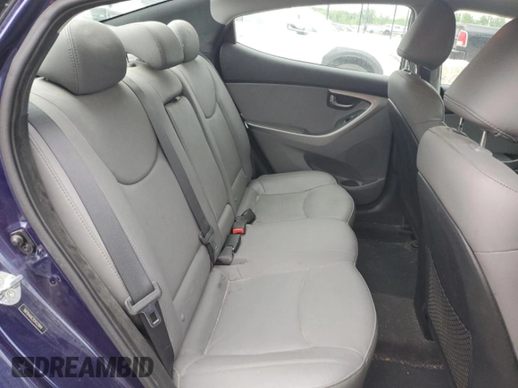 2012 Hyundai Elantra Limited z VIN 5NPDH4AE2CH127044, wystawiony jako Copart lot #57280115 z przebiegiem 84 283 mil mil oraz Szkoda całkowita • Salvage title. Historia ofert i sprzedaży dostępna na DreamBid. Obrazek 10.