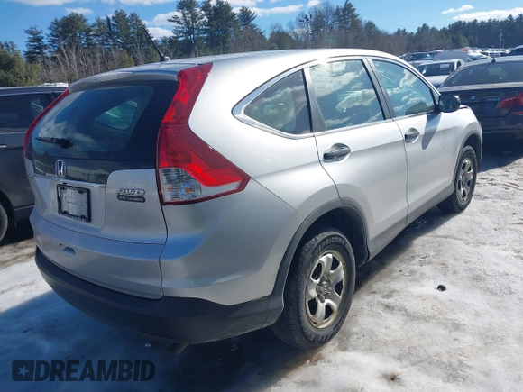 2013 Honda CR-V LX with VIN 2HKRM4H38DH616555, listed as a IAAI auction lot 41661369 with 152,534 mi miles and . Bid and sale history available at DreamBid. Image 4.