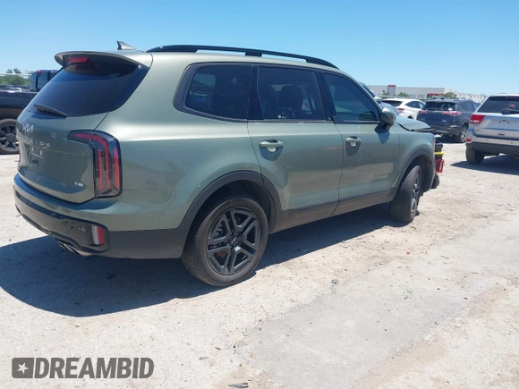 2024 Kia Telluride EX with VIN 5XYP3DGC8RG441640, listed as a IAAI auction lot 42308085 with Not provided miles and . Bid and sale history available at DreamBid. Image 4.