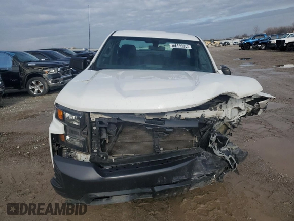 2020 Chevrolet Silverado 1500 Work Truck with VIN 3GCNWAEH1LG342940, listed as a Copart auction lot 77469334 with 125,480 mi miles and Salvage Title. Bid and sale history available at DreamBid. Image 5.