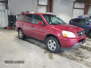 2003 Honda Pilot EX z VIN 2HKYF18693H614665, wystawiony jako Copart lot #57053175 z przebiegiem 291 627 mil mil oraz Czysty tytuł • Clean title. Historia ofert i sprzedaży dostępna na DreamBid. Obrazek 4.