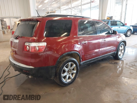 2008 GMC Acadia SLT2 with VIN 1GKEV33758J264505, listed as a IAAI auction lot 41496665 with 193,858 mi miles and . Bid and sale history available at DreamBid. Image 4.