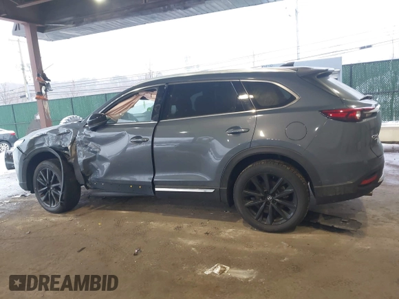 2022 Mazda CX-9 Grand Touring with VIN JM3TCBDY9N0625706, listed as a IAAI auction lot 41500756 with 22,523 mi miles. Bid and sale history available at carsss.com. Image 14.