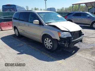 2013 Chrysler Town & Country Touring with VIN 2C4RC1BG2DR605857, listed as a IAAI auction lot 42001954 with 158,445 mi miles. Bid and sale history available at carsss.com. Image 1.