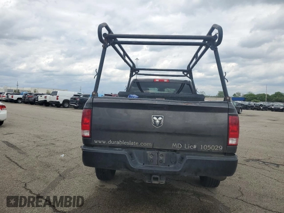 2017 Ram 2500 Tradesman with VIN 3C6TR4HT4HG771097, listed as a Copart auction lot 55383525 with 117,811 mi miles and Salvage title. Bid and sale history available at DreamBid. Image 6.