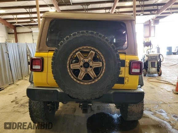 2020 Jeep Wrangler Sport S с VIN 1C4GJXAG2LW215350, выставлен на аукционе Copart как лот 51600615 с пробегом 85 082 миль миль и Списание • Salvage title. История ставок и продаж доступна на DreamBid. Изображение 6.