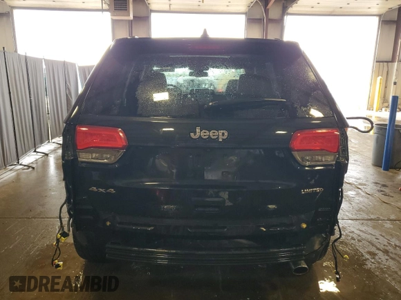 2015 Jeep Grand Cherokee Limited with VIN 1C4RJFBGXFC226717, listed as a Copart auction lot 53698355 with 104,200 mi miles and Salvage Title. Bid and sale history available at carsss.com. Image 6.