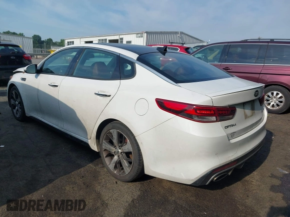 2017 Kia Optima SX z VIN 5XXGW4L26HG125516, wystawiony jako IAAI lot #42483007 z przebiegiem 152 400 mil mil oraz . Historia ofert i sprzedaży dostępna na DreamBid. Obrazek 3.