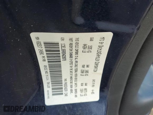 2005 Chrysler Sebring with VIN 1C3EL36R85N629878, listed as a Copart auction lot 81528804 with 200,926 mi miles and Salvage Title. Bid and sale history available at DreamBid. Image 12.