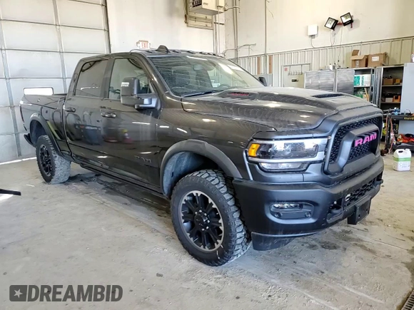 2024 Ram 2500 Rebel with VIN 3C6UR5EJ6RG160289, listed as a Copart auction lot 47935715 with 16,724 mi miles and Salvage Title. Bid and sale history available at carsss.com. Image 11.