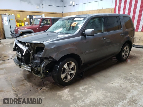 2013 Honda Pilot EX-L with VIN 5FNYF4H50DB068492, listed as a Copart auction lot 84724264 with 243,114 mi miles and Clean Title. Bid and sale history available at carsss.com. Image 1.