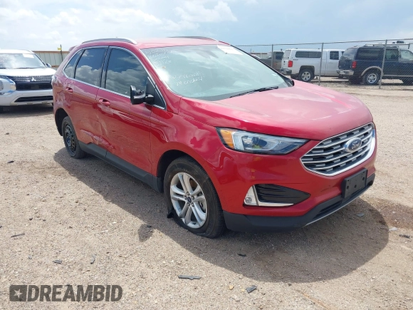 2020 Ford Edge SEL z VIN 2FMPK3J96LBA10912, wystawiony jako IAAI lot #42144667 z przebiegiem 88 722 mil mil oraz . Historia ofert i sprzedaży dostępna na DreamBid. Obrazek 1.