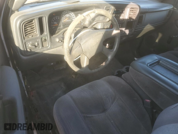 2006 Chevrolet Silverado 1500 Work Truck with VIN 1GCEC19X56Z272244, listed as a Copart auction lot 50777705 with 243,735 mi miles and Salvage Title. Bid and sale history available at carsss.com. Image 8.