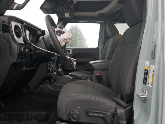 2024 Jeep Wrangler Sport S with VIN 1C4RJXN68RW229756, listed as a Copart auction lot 51948835 with 3,116 mi miles and Salvage Title. Bid and sale history available at DreamBid. Image 7.