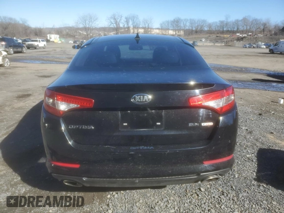 2013 Kia Optima SX with VIN 5XXGR4A6XDG109536, listed as a Copart auction lot 49320755 with 94,923 mi miles and Salvage Title. Bid and sale history available at carsss.com. Image 6.