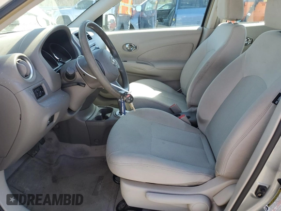 2014 Nissan Versa S Plus with VIN 3N1CN7AP6EL805419, listed as a Copart auction lot 53872715 with 116,833 mi miles and Clean Title. Bid and sale history available at carsss.com. Image 7.