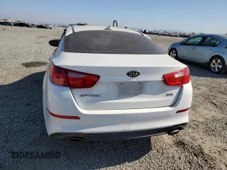 2015 Kia Optima EX with VIN 5XXGN4A7XFG420200, listed as a Copart auction lot 63709125 with 92,759 mi miles and Salvage title. Bid and sale history available at DreamBid. Image 6.