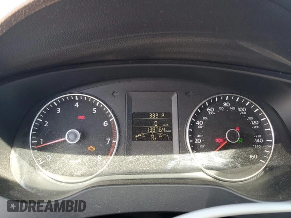 2013 Volkswagen Jetta Sedan SE with VIN 3VWDP7AJ6DM307315, listed as a Copart auction lot 52398235 with 138,764 mi miles and Salvage Title. Bid and sale history available at carsss.com. Image 9.