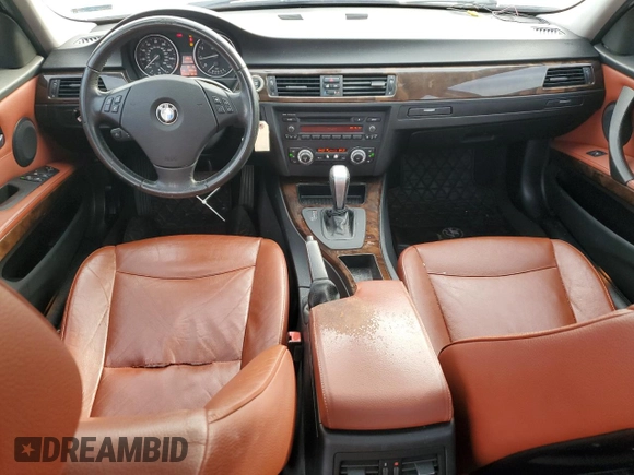 2011 BMW 3 Series 328i with VIN WBAPH7G50BNM55533, listed as a Copart auction lot 47518625 with 132,914 mi miles and Salvage Title. Bid and sale history available at carsss.com. Image 8.