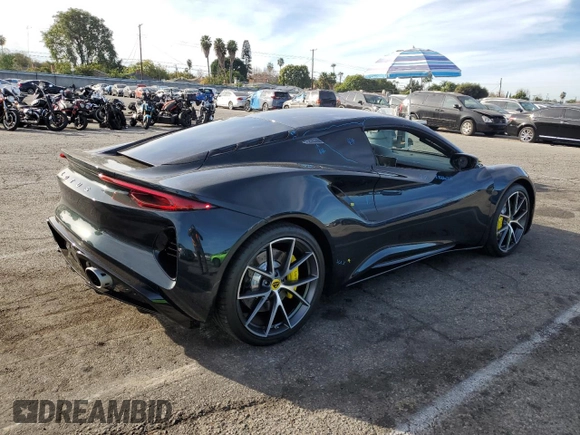 2024 Lotus Emira First Edition с VIN SCCLEKAX3RHB12409, выставлен на аукционе Copart как лот 86659254 с пробегом 1 014 миль миль и Списание • Salvage title. История ставок и продаж доступна на DreamBid. Изображение 3.