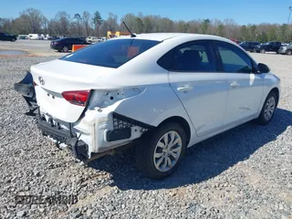 2019 Hyundai Accent SE with VIN 3KPC24A30KE049717, listed as a IAAI auction lot 41792523 with 58,576 mi miles. Bid and sale history available at carsss.com. Image 4.