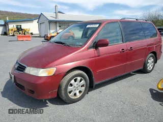 2003 Honda Odyssey EX-L with VIN 5FNRL18903B126713, listed as a Copart auction lot 53925355 with 89,348 mi miles and Clean Title. Bid and sale history available at DreamBid. Image 1.