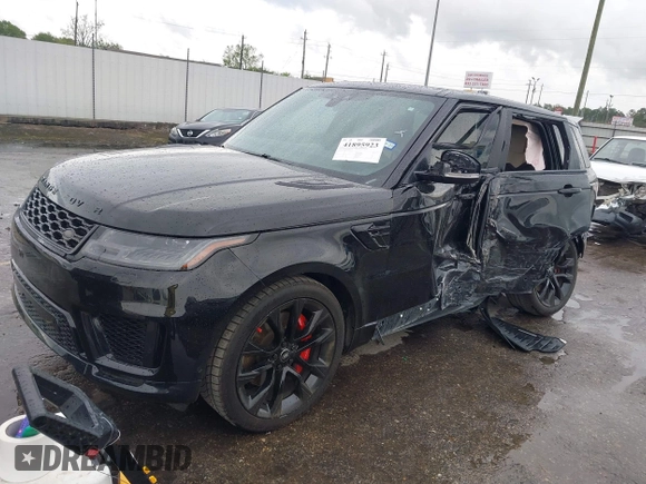 2020 Land Rover Range Rover Sport HST with VIN SALWS2RU4LA889351, listed as a IAAI auction lot 41895923 with 60,267 mi miles. Bid and sale history available at carsss.com. Image 2.