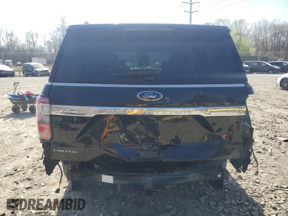 2019 Ford Expedition Max Limited with VIN 1FMJK2AT0KEA28658, listed as a Copart auction lot 51100935 with 105,288 mi miles and Salvage title. Bid and sale history available at DreamBid. Image 6.