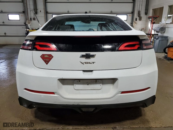 2013 Chevrolet Volt with VIN 1G1RB6E45DU133523, listed as a Copart auction lot 48653675 with 96,204 mi miles and Salvage Title. Bid and sale history available at carsss.com. Image 6.