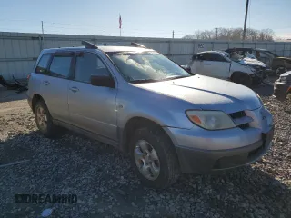 2005 Mitsubishi Outlander LS with VIN JA4LZ31F35U044446, listed as a Copart auction lot 49188314 with 172,560 mi miles and Salvage Title. Bid and sale history available at carsss.com. Image 4.