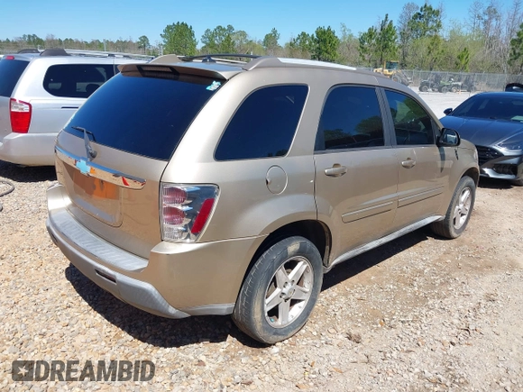 2005 Chevrolet Equinox LT with VIN 2CNDL63F656088963, listed as a IAAI auction lot 41820506 with 1 mi miles. Bid and sale history available at carsss.com. Image 4.