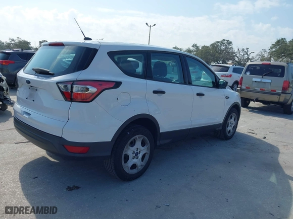 2017 Ford Escape S with VIN 1FMCU0F79HUB82450, listed as a IAAI auction lot 41491205 with 162,913 mi miles. Bid and sale history available at carsss.com. Image 4.