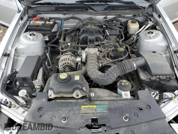 2007 Ford Mustang Deluxe with VIN 1ZVHT84N775223032, listed as a Copart auction lot 52597025 with 78,121 mi miles and Salvage Title. Bid and sale history available at carsss.com. Image 11.