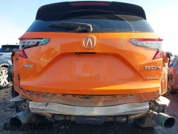 2021 Acura RDX Advance with VIN 5J8TC2H72MY000298, listed as a IAAI auction lot 41188280 with 57,312 mi miles and . Bid and sale history available at DreamBid. Image 6.