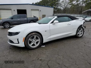 2019 Chevrolet Camaro 1LT with VIN 1G1FB3DS1K0127224, listed as a Copart auction lot 42144365 with 105,984 mi miles and Salvage Title. Bid and sale history available at carsss.com. Image 1.